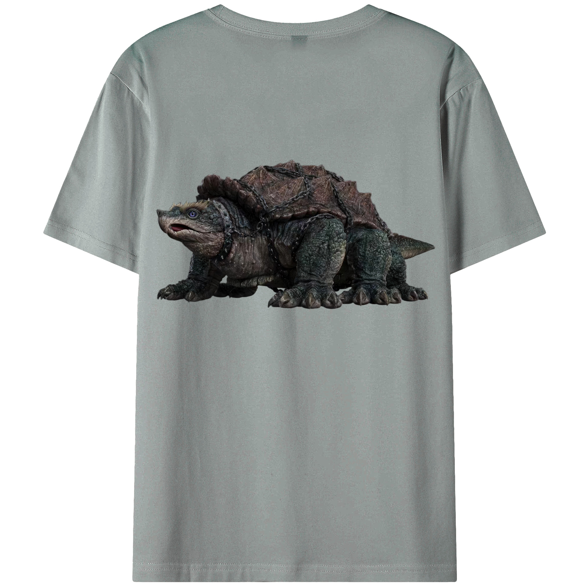 （画像用） Ne Zha 2 ナタ 魔童の大暴れ 綿100％ メンズ半袖Tシャツ（バックプリント） 通気性